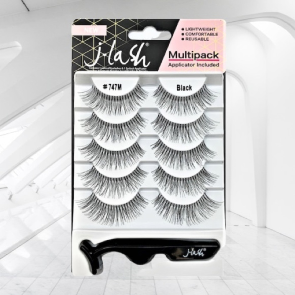 Multipack Eyelashes & Applicator